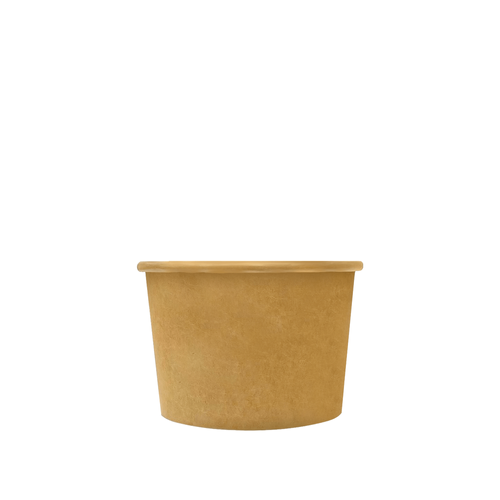 8oz Kraft Cup Container